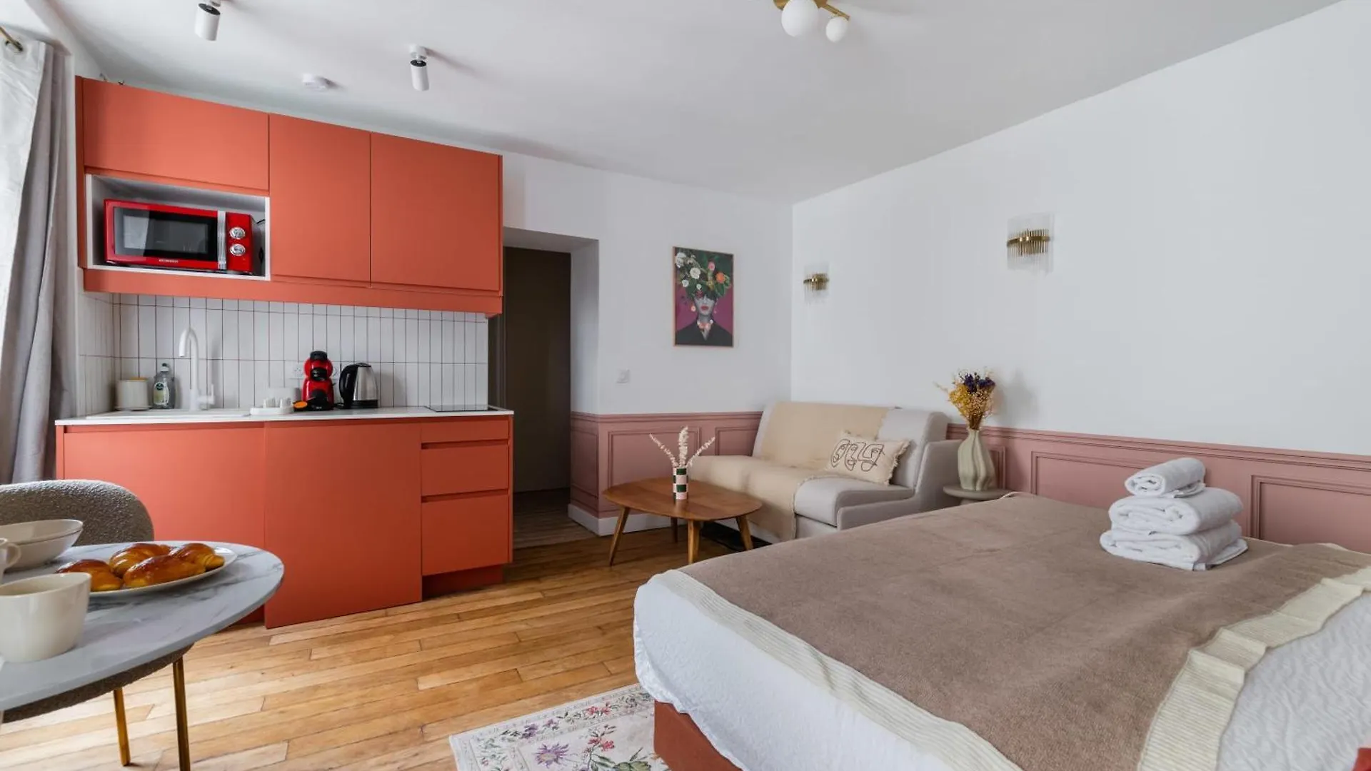 Grand Studio Refait A Neuf Paris 16 - 4P - Flat-Guest