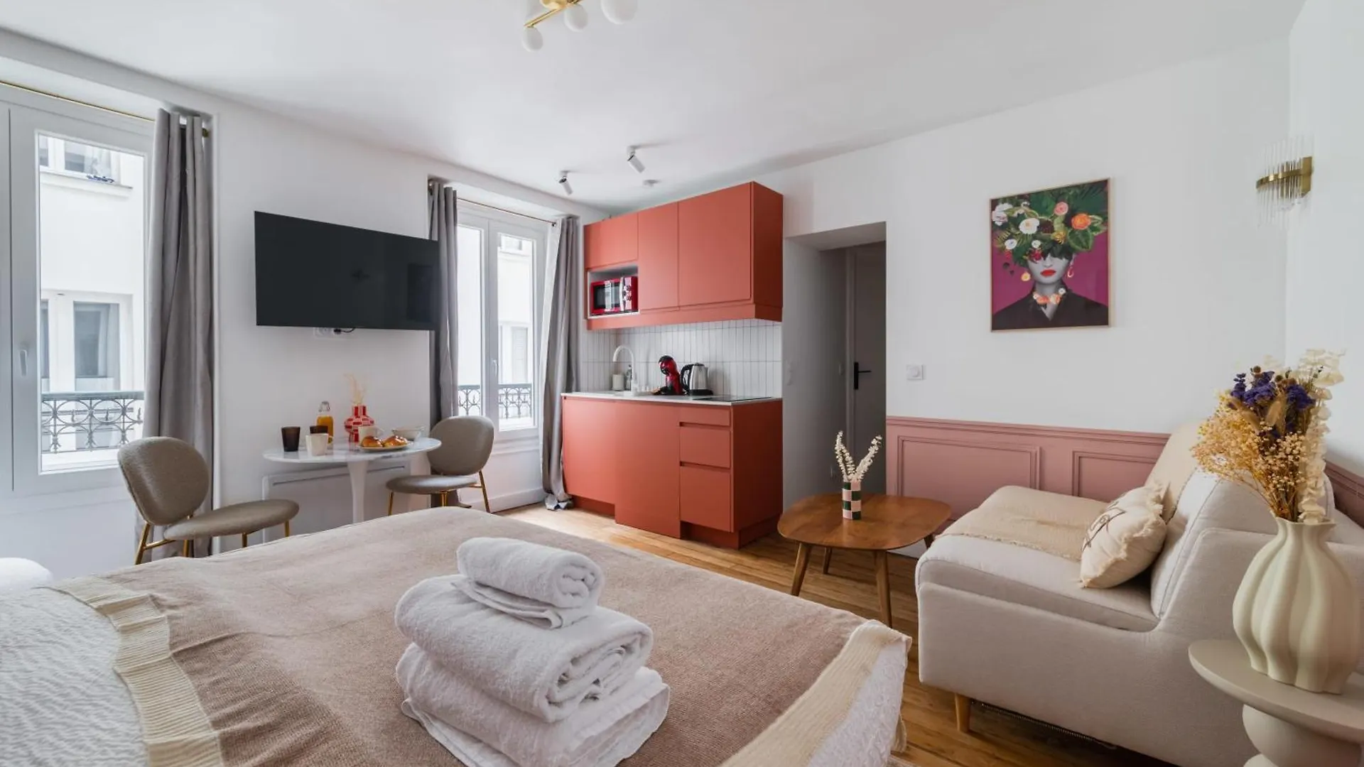 Apartment Grand Studio Refait A Neuf Paris 16 - 4P - Flat-Guest